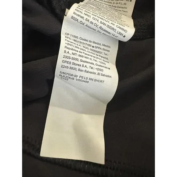 NWT Old Navy High Waisted PowerSoft Shorts Black 3" inseam Women's Plus Size 3X - Picture 5 of 11